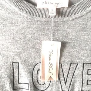 NWT Adorable LOVE long sleeve top